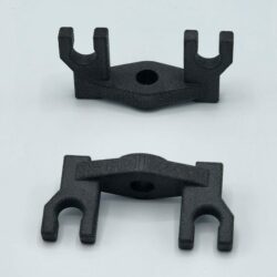 Image of parts printed with SLS 3D printing process
